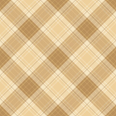 Tartan scotland seamless plaid pattern vector. Retro background fabric. Vintage check color square geometric texture.