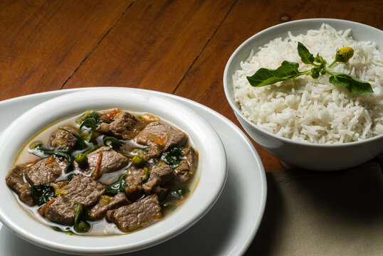 Recette traditionnelle malgache - Romazava de z&eacute;bu