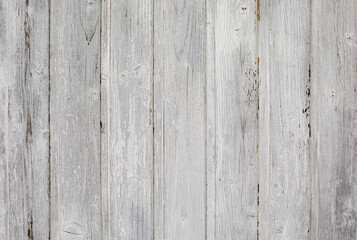 White and gray wood texture background. Top view surface of the wooden planks texture.