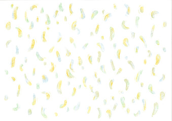 雨だれ模様少（アースカラー）