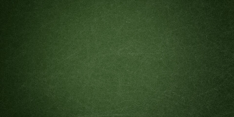 Elegant dark emerald green background with black shadow border and old vintage grunge texture design
