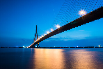 Can Tho bridge over the river