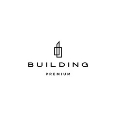 building logo vector icon illustration