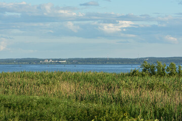 landscape with a lake