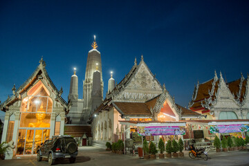 Fototapeta premium THAILAND PHETBURI WAT MAHATHAT TEMPLE