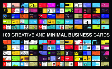 Modern business card template design. Contact card for company.  Vector illustration. (clean, color, modern)
