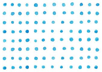 Blue color abstract watercolor background.