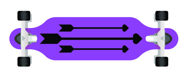 Long board, skateboard