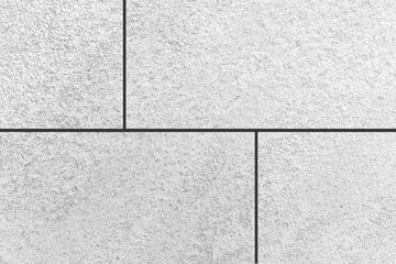 White stone floor texture and seamless background.