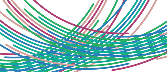 Аbstract moving colorful lines vector backgrounds for cover, placard, poster, banner or flyer