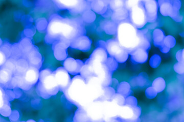 blue bokeh background blur