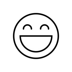 emoticon - emoji icon vector design template