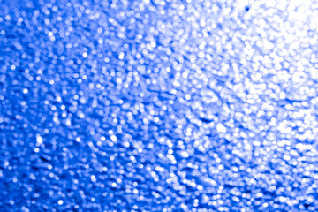 blur blue water bokeh background