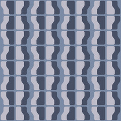 Simple abstract seamless pattern. Colorful accent for any surface.