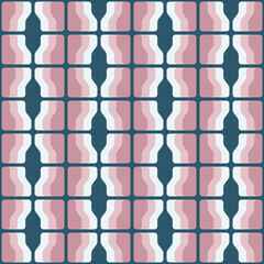 Simple abstract seamless pattern. Colorful accent for any surface.