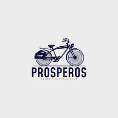 Bicycle Vintage Logo Design For Bicycle club, Bicycle Shop or  Bicycle Repair Shop