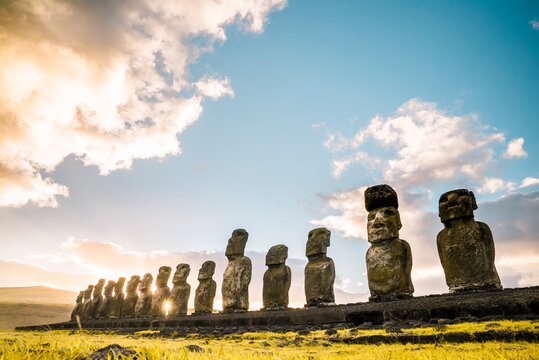 Sonnenaufgang auf der Osterinsel - Rapa Nui