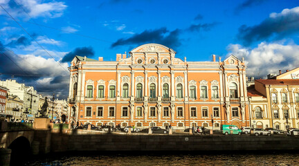 Fototapeta premium Beloselsky-Belozersky Palace. Saint-Petersburg , Russia