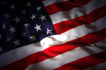Flag USA as a patriotic background