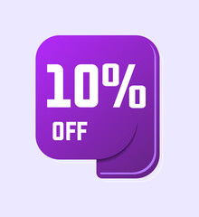 Sales Vector badges for Labels, , Stickers, Banners, Tags, Web Stickers, New offer. Discount origami sign