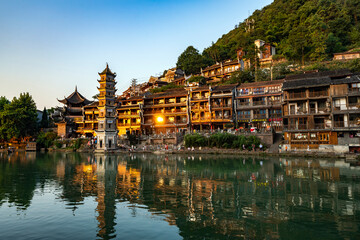 Ancient Phoenix City of Fenghuang. 