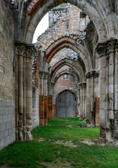 Fototapeta na wymiar Zsambek church ruin, Hungary