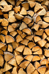 Texture - Stack of Firewood 