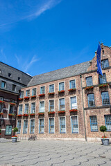 Düsseldorf's old town, town hall of the city, historic building