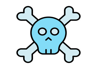 Skull vector  Icon