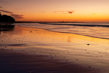 Sunrise on Torquay beach, Surf Coast, Victoria, Australia
