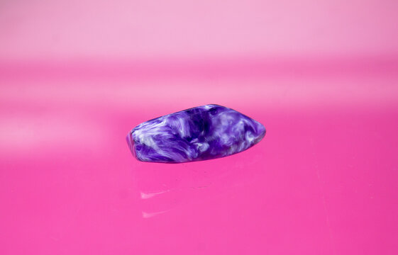 Charoit, charoite, Handschmeichler, worry stone, Heilstein, healing stone