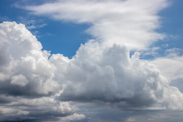 雲と青空の素材