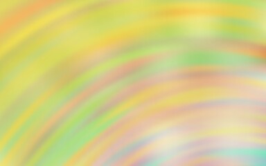 Light Green, Yellow vector layout with wry lines. Creative illustration in halftone style with gradient. Elegant pattern for a brand book.