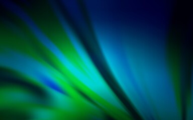 Dark Blue, Green vector abstract blurred layout. Colorful illustration in abstract style with gradient. Smart design for your work.