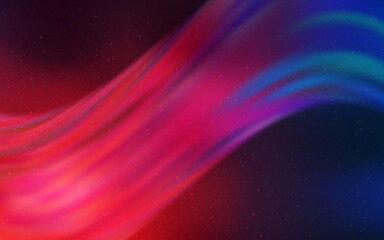 Obraz premium Light Blue, Red vector texture with milky way stars. Blurred decorative design in simple style with galaxy stars. Pattern for astronomy websites.