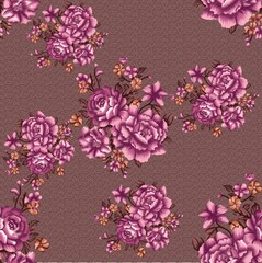 floral background with flowers