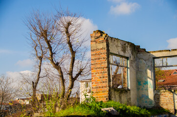 abandoned  building