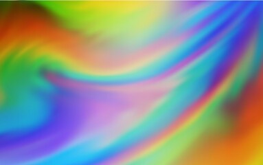 Light Blue, Yellow vector glossy abstract backdrop. An elegant bright illustration with gradient. New style for your business design.