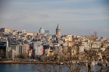 Naklejka premium istanbul galata tower 