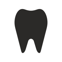 Tooth icon on a white background.