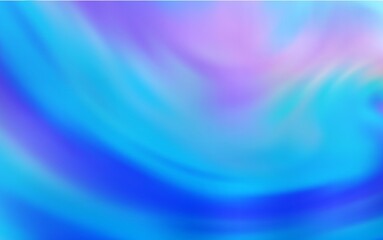 Light BLUE vector glossy abstract backdrop. Colorful illustration in abstract style with gradient. New way of your design.
