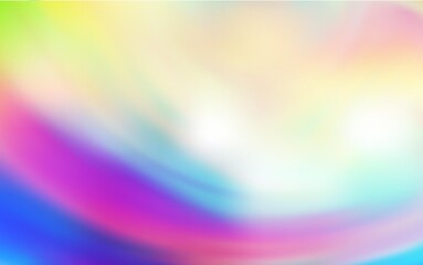 Light Multicolor vector blurred shine abstract texture. An elegant bright illustration with gradient. Completely new design for your business.