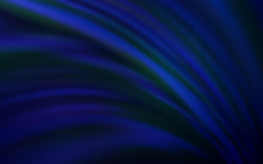 Dark BLUE vector abstract blurred layout. Colorful abstract illustration with gradient. Blurred design for your web site.