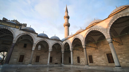 Obraz premium Blue Mosque Sultan Ahmet in Istanbul, Turkey