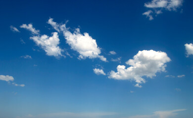 blue sky and clouds sky
