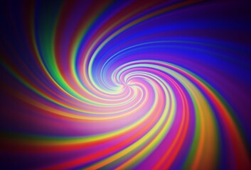 Dark Pink, Green vector layout with wry lines. Colorful abstract illustration with gradient lines. Elegant pattern for a brand book.