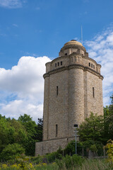 The Bismarck Tower near Ingelheim / Germany on the Rhine