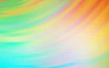 Light Blue, Yellow vector backdrop with wry lines. Brand new colorful illustration in simple style. Abstract style for your business design.