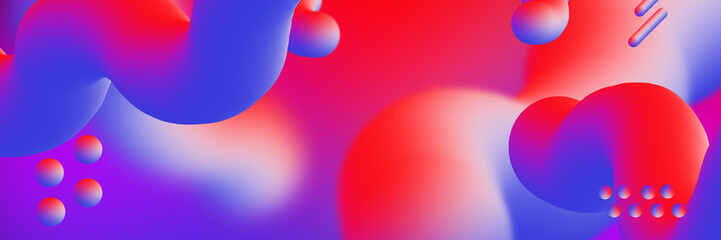 abstract background with colorful waves