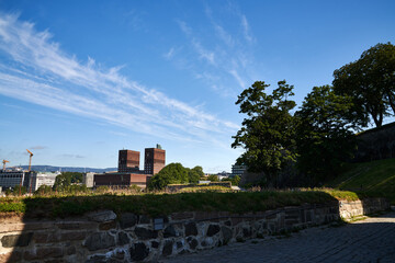 Oslo City Hall, Norway. High resolution photo shot with 61 megapixels full frame camera. 